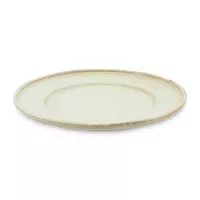 Plato Atenas de Ceramica de Borde Ancho 11.5 Pulgadas Color Gris MASTER CHEF AZ26-3