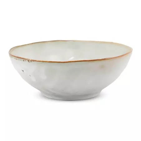 Bowl Redondo de Ceramica 9.5 Pulgadas Color Beige/Gris MASTER CHEF A3