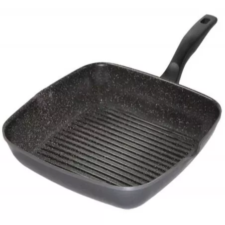 Sarten Cuadrado para Parrilla de 28 x 28 Centimetros STONELINE 7907