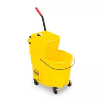 Carrito Escurridor de 35 Cuartos, Color Amarillo RUBBERMAID FG758088YEL