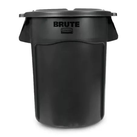 Basurero Redondo Brute de 44 Galones, Color Negro  RUBBERMAID FG264360BLA