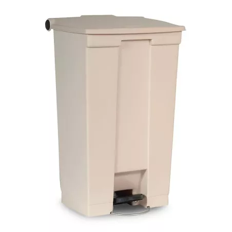 Basurero con Pedal de 23 Galones de Color Beige RUBBERMAID FG614600BEIG