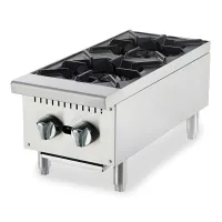 Cocina a Gas de 2 Quemadores QUANTUM PRO PCV-2