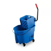 Carrito Escurridor de 35 Cuartos, Color Azul  RUBBERMAID FG758888BLUE