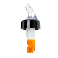 Dispensador Plastico de Licor de 1/2 Onza, Color  Anaranjado THUNDER PLPR050C