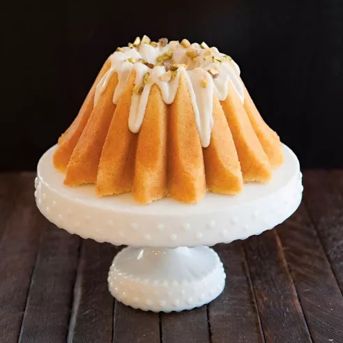 Molde de Chimenea de Aluminio de Flor de Loto de 5 Tazas NORDIC WARE 84177