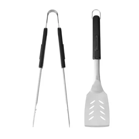 Pinza y Espatula Volteadora para BBQ, Set de 2 Unidades KITCHENCRAFT MCBBQSET2PC