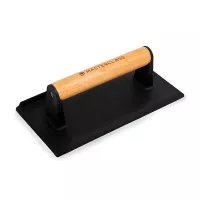 Prensa para Parrilla de Hierro Fundido 21 x 11 x 6.5 Centimetros KITCHENCRAFT MCGRILLPRESS