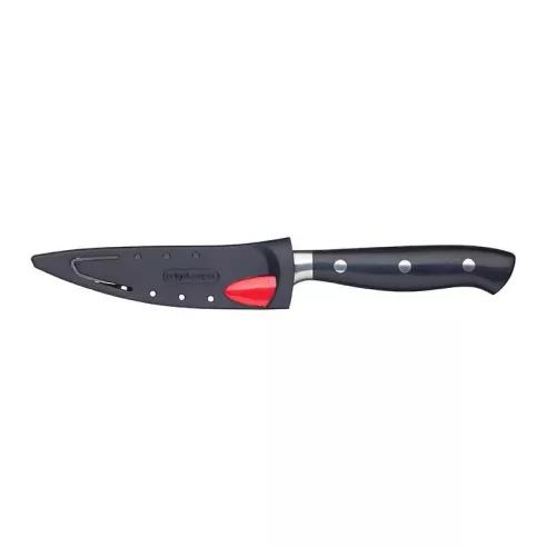 Cuchillo Pelador de Acero Inoxidable Puno Negro de 9 Centimetros KITCHENCRAFT MCEKTRPAR