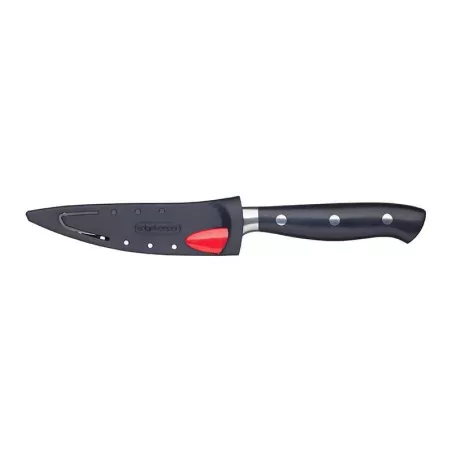 Cuchillo Pelador de Acero Inoxidable Puno Negro de 9 Centimetros KITCHENCRAFT MCEKTRPAR