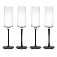 Copa Flauta Parlermo de 250 Mililitros, Set de 4 Piezas MIKASA MKPALFLU4PC