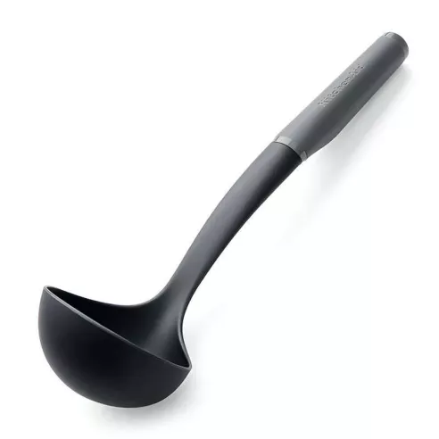 Cucharon Solido de Nylon con Puno Gris KITCHEN AID KAS006OHCGG