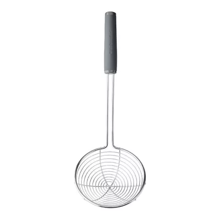 Espumadera de Acero Inoxidable con Puno Gris KITCHEN AID KAS010OHCGG