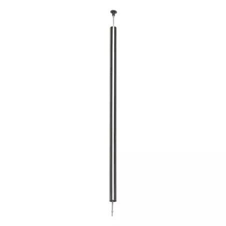 Pajilla Recta de Acero Inoxidable de 21.5 Centimetros, Set de 4 Unidades LURCH 00240991