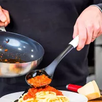 Cuchara Clasica de Nylon para Adobo con Puno Blanco KITCHEN AID KCG003OHWHE 2