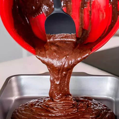 Espatula Cuchara de Silicon con Puno Gris KITCHEN AID KAS030OHCGG