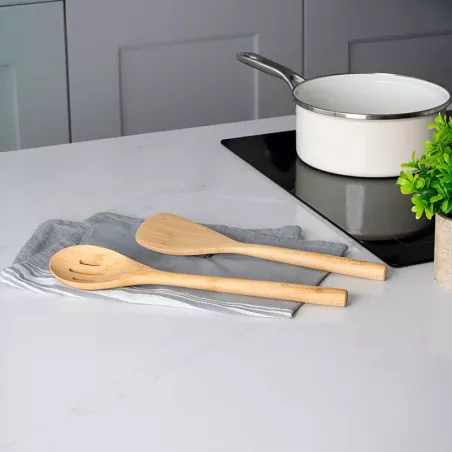 Espatula Ranurada de Bambu 32.5 Centimetros KITCHEN AID KQG602OHBBE