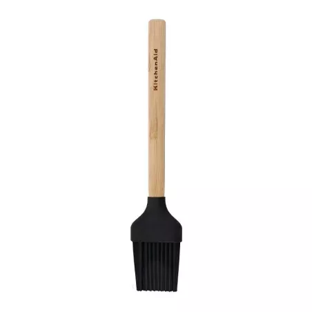 Brocha Pastelera de Bambu con Cabezal de Silicon Negro KITCHEN AID KQG641OHOBE