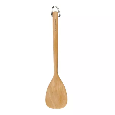 Espatula Solida de Madera de Abedul  32.5 Centimetros KITCHEN AID KQR701OHE