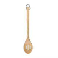 Cuchara Ranurada de Madera de Abedul 32.5 Centimetros KITCHEN AID KQR704OHE
