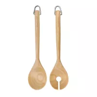 Juego de Servicio para Ensalada de Madera de Abedul 30 Centimetros KITCHEN AID KQR713OHE