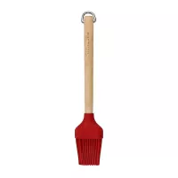 Brocha para Adobo de Madera de Abedul con Cabezal de Silicon Rojo 30 Centimetros KITCHEN AID KQR753OHERE