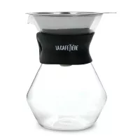 Gotero y Jarra para Cafe de Vidrio, Set de Filtrado LA CAFETIERE LCCOFCARAFE
