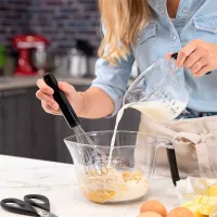 Bowl Plastico para Batir de 8 Tazas con Mango Negro KITCHEN AID KQG078OSOBE 2