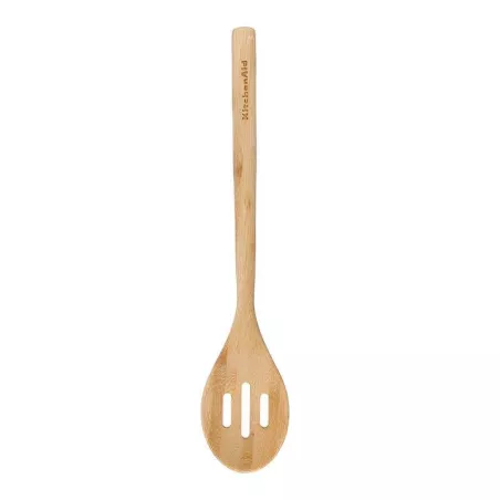 Cuchara Ranurada de Bambu 32.5 Centimetros KITCHEN AID KQG604OHBBE