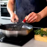 Batidor Globo de Silicon con Puno Rojo KITCHEN AID KAG0640OHERE 2