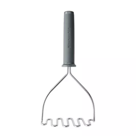 Majador para Papa de Acero Inoxidable con Puno Gris KITCHEN AID KAS008OHCGG