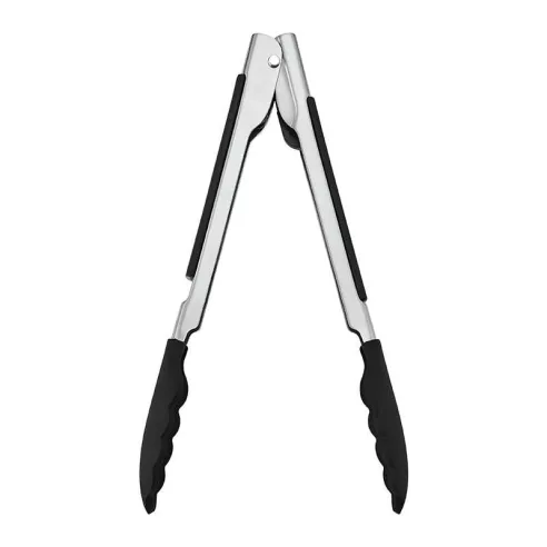 Pinzas de Bloqueo Laterales con Punta de Silicon 12 Pulgadas Negro KITCHEN AID KQG205OHOBE