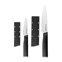 Juego de Cuchillos Clasicos Santoku, Set de 2 Unidades KITCHEN AID KEG2PTHEOHOBA