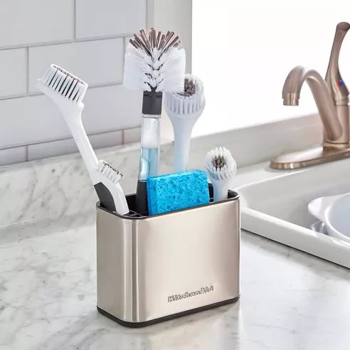 Porta Cepillos de Acero Inoxidable para Fregadero KITCHEN AID KEG784OSSSA