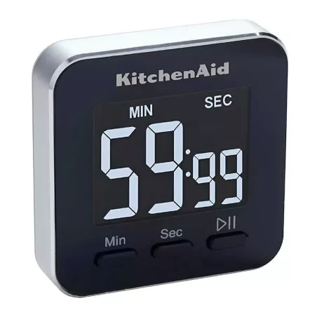 Timer Digital Mini Negro de 100 Minutos KITCHEN AID KQ900G