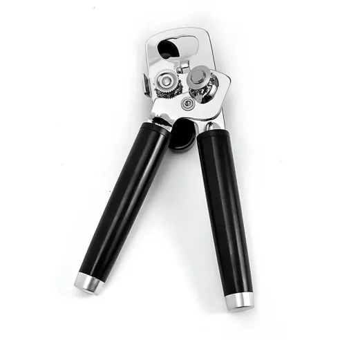 Abrelatas Clasico de Acero Inoxidable con Puno Negro KITCHEN AID KCG199OHOBE