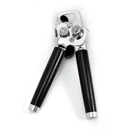 Abrelatas Clasico de Acero Inoxidable con Puno Negro KITCHEN AID KCG199OHOBE