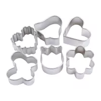 Mini Cortadores Romanticos, Set de 6 Piezas WILTON 2308-1225