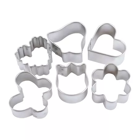 Mini Cortadores Romanticos, Set de 6 Piezas WILTON 2308-1225