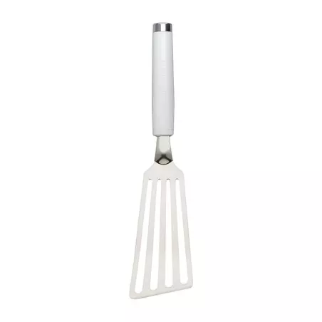 Espatula Flexible Clasica de Acero Inoxidable con Puno Blanco 33 Centimetros KITCHEN AID KCG024OHWHE