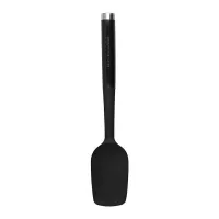 Espatula Cuchara Clasica de Silicon con Puno Negro 30 Centimetros KITCHEN AID KCG030OHOBE