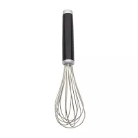 Batidor Clasico de Acero Inoxidable con Puno Negro KITCHEN AID KCG060OHOBE