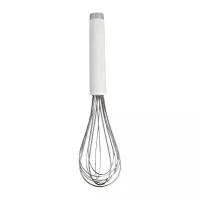 Batidor Clasico de Acero Inoxidable con Puno Blanco KITCHEN AID KCG060OHWHE