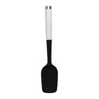 Espatula Cuchara Clasica de Silicon con Puno Blanco 30 Centimetros KITCHEN AID KCG030OHWHE