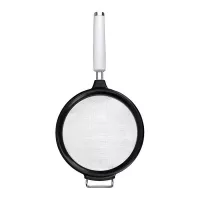 Colador Clasico Blanco con Borde de Metal de 7 Pulgadas  KITCHEN AID KCG161OHWHE