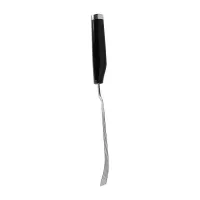 Espatula Flexible Clasica de Acero Inoxidable con Puno Negro 33 Centimetros KITCHEN AID KCG024OHOBE 2
