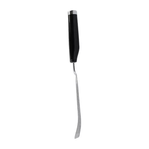 Espatula Flexible Clasica de Acero Inoxidable con Puno Negro 33 Centimetros KITCHEN AID KCG024OHOBE