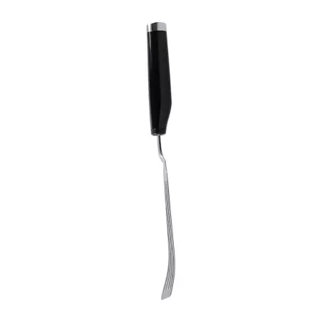 Espatula Flexible Clasica de Acero Inoxidable con Puno Negro 33 Centimetros KITCHEN AID KCG024OHOBE