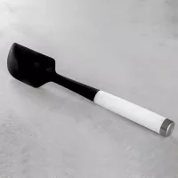 Espatula Raspadora Clasica de Silicon con Puno Blanco 30 Centimetros KITCHEN AID KCG031OHWHE 2