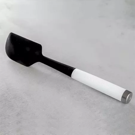 Espatula Raspadora Clasica de Silicon con Puno Blanco 30 Centimetros KITCHEN AID KCG031OHWHE